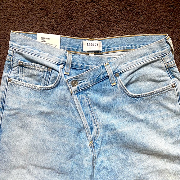 NWT Agolde criss cross jeans size 30 - Picture 1 of 5